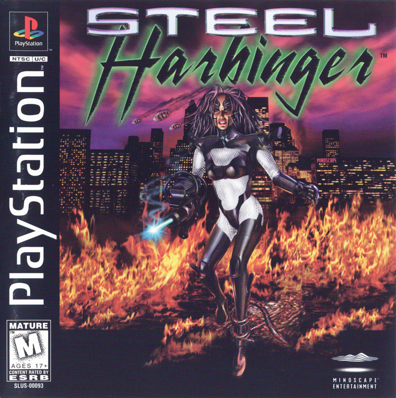 Steel Harbinger box art for Playstation